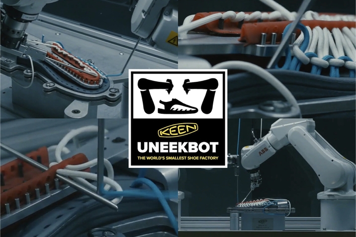 KEENのシューズ製造ロボットが、ラフォーレ原宿に登場！限定カラーのオーダーも。